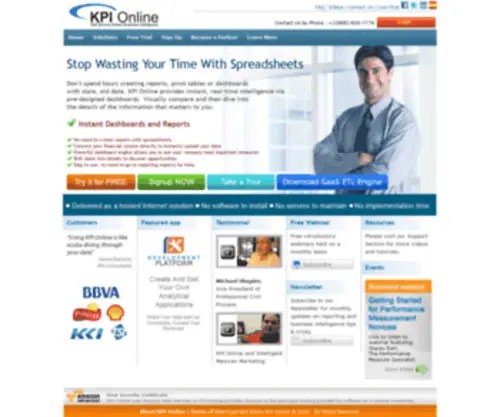 Kpionline.com(KPI Online) Screenshot