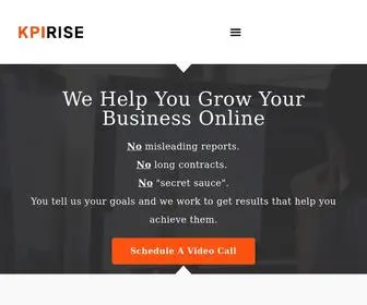 Kpirise.com(KPI Rise) Screenshot
