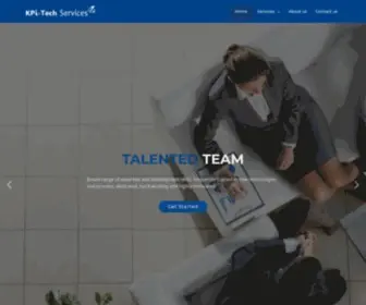 Kpitechservices.com(KPi-Tech Services Software Development Company) Screenshot