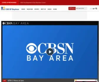 Kpix.com(News, Sports, Weather, Traffic and the Best of SF) Screenshot