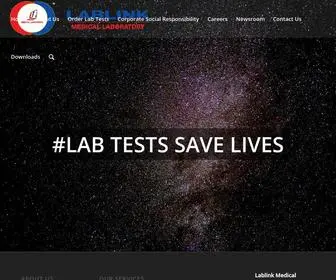 KPjlablink.com(Lablink Medical Laboratory Malaysia) Screenshot