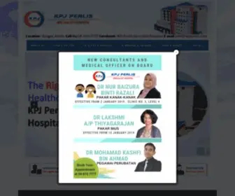 KPjperlis.com(KPJ Perlis Specialist Hospital) Screenshot