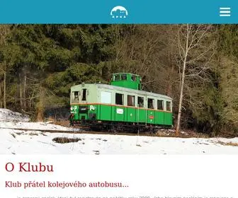 Kpka.cz(Klub pratel kolejoveho autobusu) Screenshot