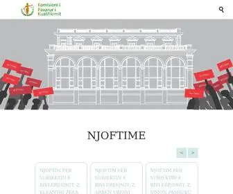 KPK.al(Komisioni i Pavarur i Kualifikimit) Screenshot