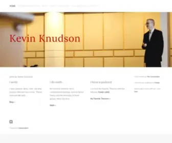 KPknudson.com(Kevin Knudson) Screenshot