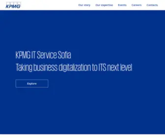 KPMG-ITS.bg(KPMG ITS OOD Digital Presence) Screenshot