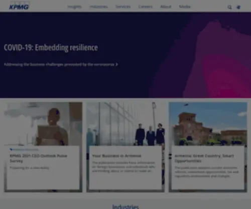 KPMG.am(Armenia) Screenshot