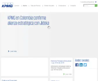 KPMG.com.co(Auditoría) Screenshot