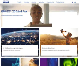 KPMG.fi(KPMG Finland) Screenshot