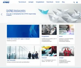 KPMG.hu(Kezdőlap) Screenshot