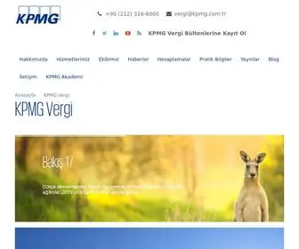 KPMgvergi.com(KPMG Vergi) Screenshot