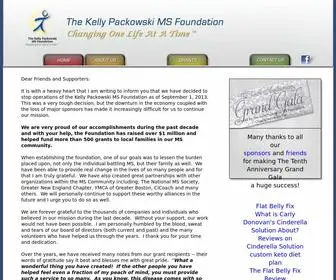 KPMsfoundation.org(The Kelly Packowski Multiple Sclerosis Foundation) Screenshot