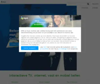 Kpneen.nl(Internet, televisie, vast bellen en mobiel met 4G netwerk) Screenshot
