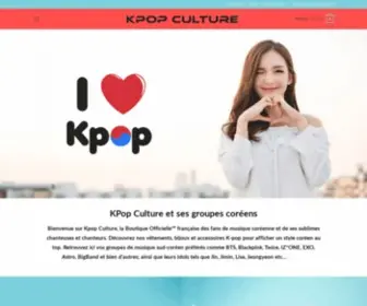 Kpop-Culture.fr(Boutique Kpop Culture) Screenshot