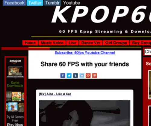 Kpop60.com(Kpop) Screenshot