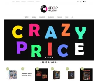Kpopfactory.com(Kpop Factory) Screenshot