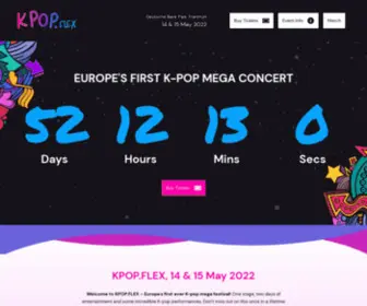 Kpopflex.com(KPOP.FLEX) Screenshot