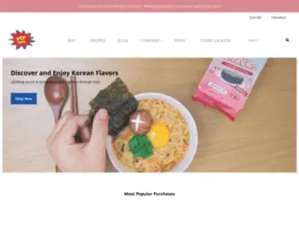 Kpopfoods.com(KPOP Foods) Screenshot