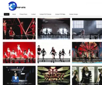 Kpophits.net(KPop Korean Popular Music) Screenshot