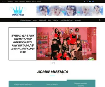 Kpoplivepolska.pl(Strona poświęcona muzyce koreańskiej) Screenshot