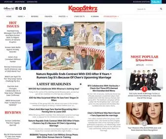 Kpopstarz.com(K-pop) Screenshot