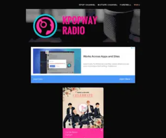 Kpopway.com(Kpop Radio) Screenshot