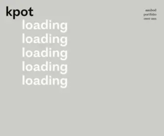Kpot.be(De alternatieve grafische studio) Screenshot