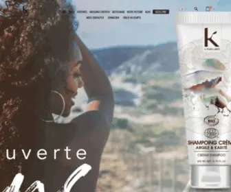 Kpourkarite.com(K pour Karité) Screenshot