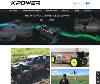 Kpower.com(Surface Servos) Screenshot