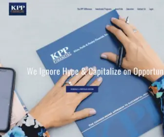 KPpfinancial.com(KPP Financial's winning investment approach) Screenshot