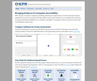 Kpronline.com(Koester Performance Research (KPR)) Screenshot