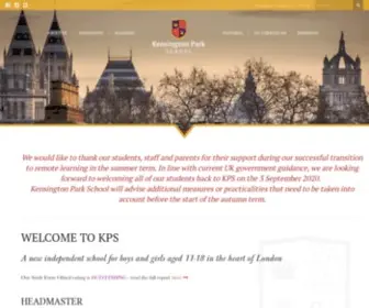 KPS.co.uk(Kensington Park School) Screenshot