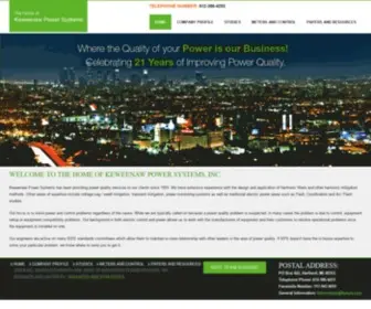 KPSPQ.com(Keweenaw Power Systems) Screenshot