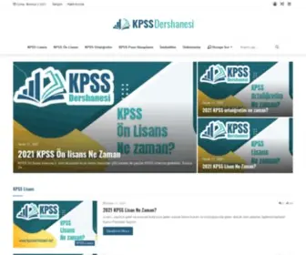 KPSsdershanesi.net(KPSS (Kamu Personeli Seçme Sınavı)) Screenshot