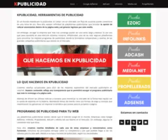 Kpublicidad.com(Herramientas de Publicidad Online) Screenshot