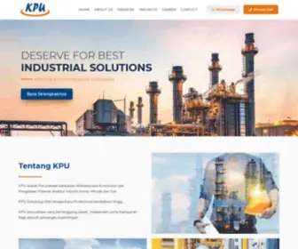 Kpu.co.id(Electrical & Instrumentation Contractors) Screenshot