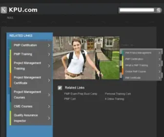 Kpu.com(PMP Certification) Screenshot