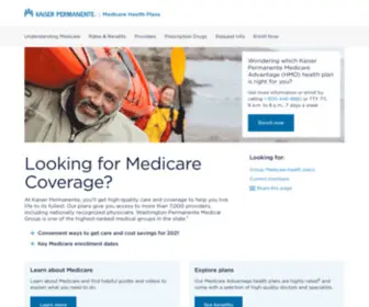 Kpwashington.org(Medicare) Screenshot