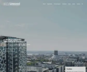 Kqliverpool.co.uk(Knowledge Quarter (KQ) Liverpool) Screenshot