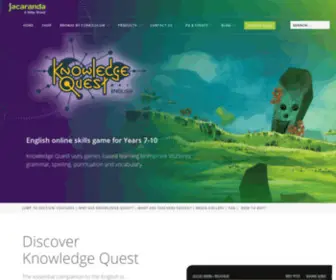 Kquest.com.au(English Game) Screenshot