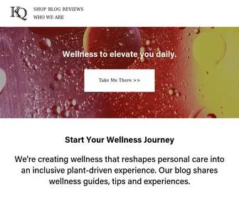 Kqwellness.com(KQ Beauty) Screenshot