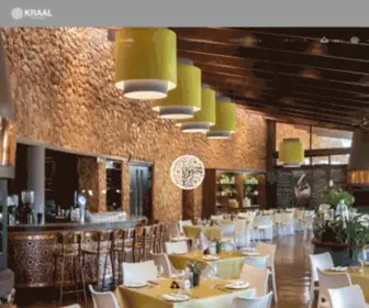 Kraalrestaurant.co.za(The Kraal Restaurant at Thaba Hotel) Screenshot