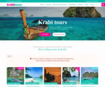 Krabi-Tours.net(Krabi Tours) Screenshot