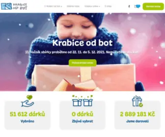 Krabiceodbot.cz(Krabice od bot) Screenshot