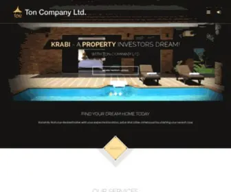 Krabihouses.com(Krabi Houses from Ton Co. Ltd) Screenshot