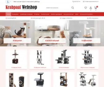 Krabpaalwebshop.nl(Krabpaal Outlet) Screenshot
