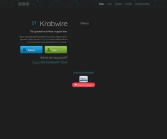 Krabwire.ga(Krabwire) Screenshot