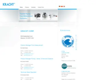 Krachtcorp.com(KRACHT CORP) Screenshot