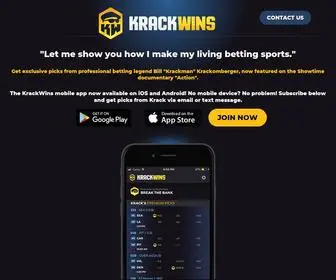 Krackwins.com Screenshot