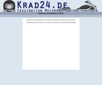 Krad24.de(Motorrad) Screenshot